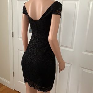 NWT Black Lace Dress